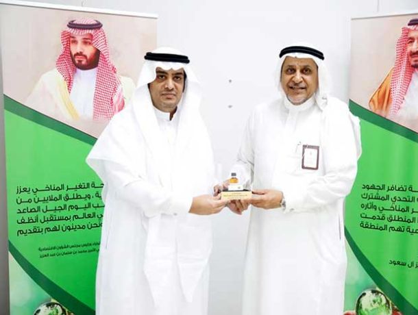 His Excellency the President of the Royal Commission for Jubail and Yanbu, we are honored by his visit to the Biofuel Company image