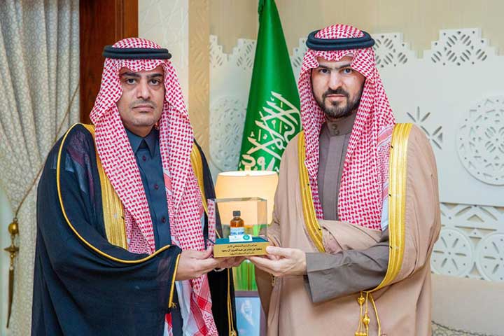 ‎Al-Otaibi thanked His Royal Highness Prince Saud bin Bandar bin Abdulaziz