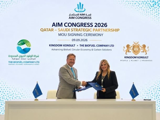 The Biofuel Company of Saudi Arabia & Kingdom Konsult Partner for Biofuel Supply to Qatar image