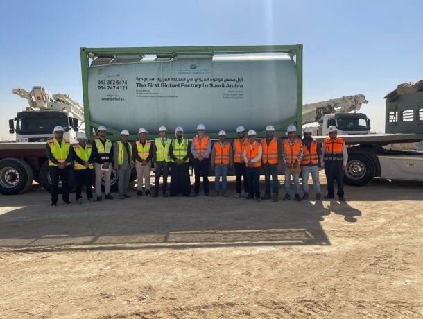 Biodiesel On Site at King Salman International Airport Construction image